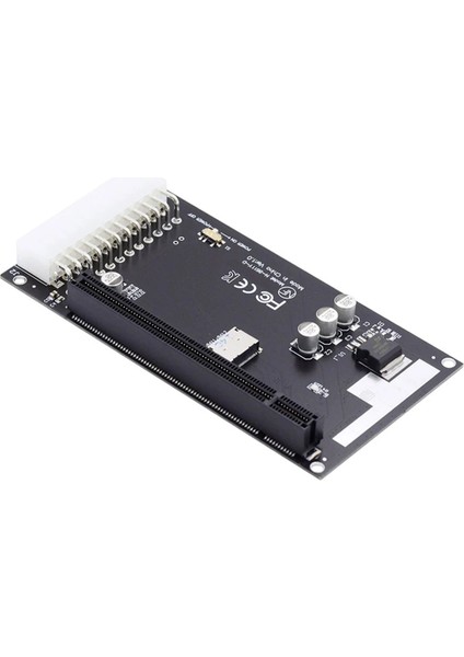 4x Oculink SFF-8612 SFF-8611 - Pcıe Pcı-Express 16X Adaptörü Anakart Grafik Kartı Için Atx 24PIN Güç Bağlantı Noktası (Yurt Dışından)