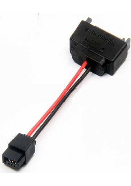 10 Adet Sata 15 Pin Erkek - 6 Pin Kablo 15 Pin 6 Güç Adaptörü Dizüstü Bilgisayar Cdrom Için (Yurt Dışından)