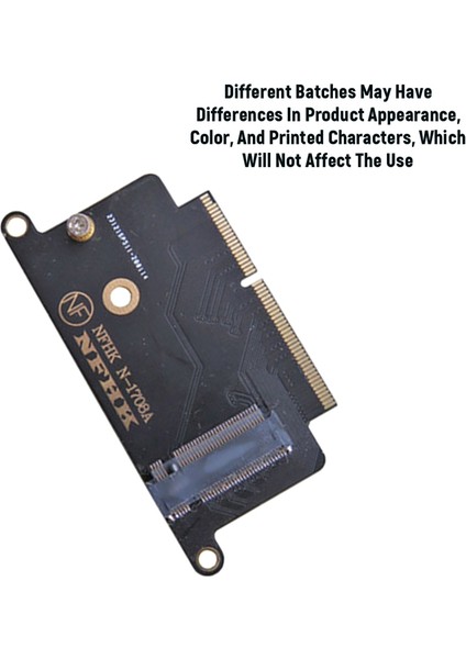 A1708 Adaptör Kartı Nvme Sabit Disk Kartı M.2 Için 2016 2017MACBOOK/PRO Adaptörü,c (Yurt Dışından)