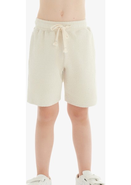 Erkek Çocuk Şort 40749 - Gri Melanj