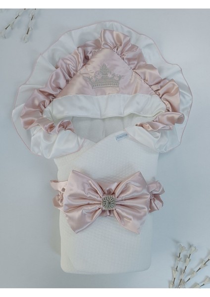 Kız Erkek Bebek Battaniyesi Kundağı Pamuklu Doğal Uyku Hastane Çıkısı Yenidoğan
