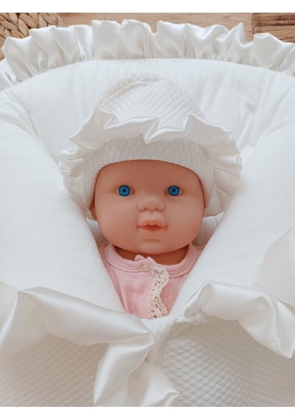 Bebek Battaniyesi Bebek Dış Kundağı Hastane Çıkışı Yenidoğan Özel Tasarım Hediyelik Unisex