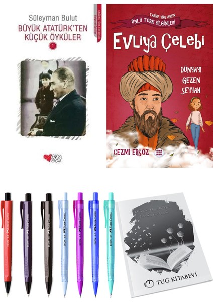 Büyük Atatürk'ten Küçük Öyküler 1 ve Evliya Çelebi Dünyayı Gezen Seyyah