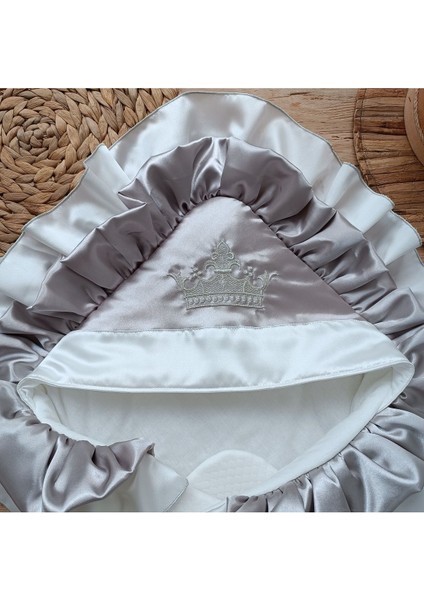 Kız Erkek Bebek Battaniyesi Kundağı Pamuklu Doğal Uyku Hastane Çıkısı Yenidoğan