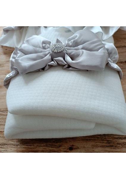 Kız Erkek Bebek Battaniyesi Kundağı Pamuklu Doğal Uyku Hastane Çıkısı Yenidoğan