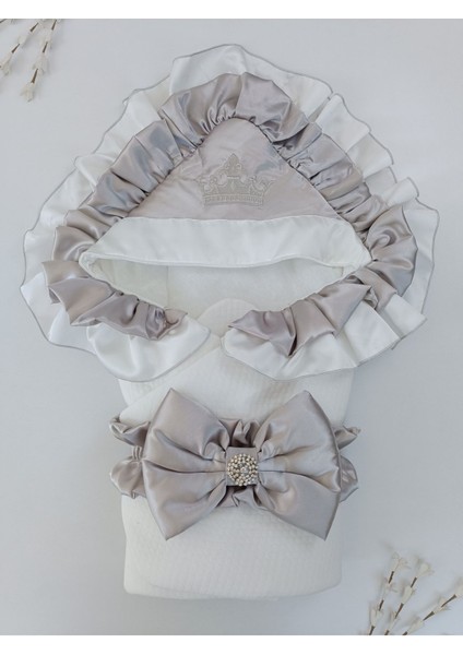 Kız Erkek Bebek Battaniyesi Kundağı Pamuklu Doğal Uyku Hastane Çıkısı Yenidoğan