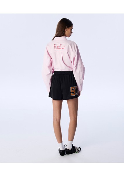 Kontrast Biyeli Mini Şort TS1250013065001 fırsatları