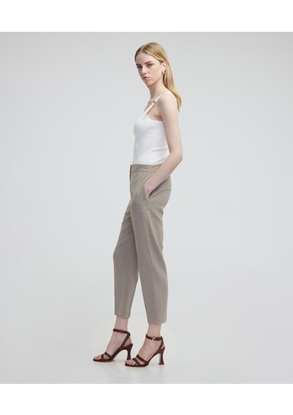 Keten Karışımlı Pantolon IS1250003071AD6