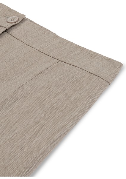 Keten Karışımlı Pantolon IS1250003071AD6