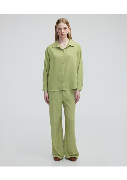 Wide Leg Fit Cepli Pantolon IS1250003061070