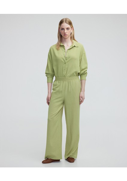 Wide Leg Fit Cepli Pantolon IS1250003061070