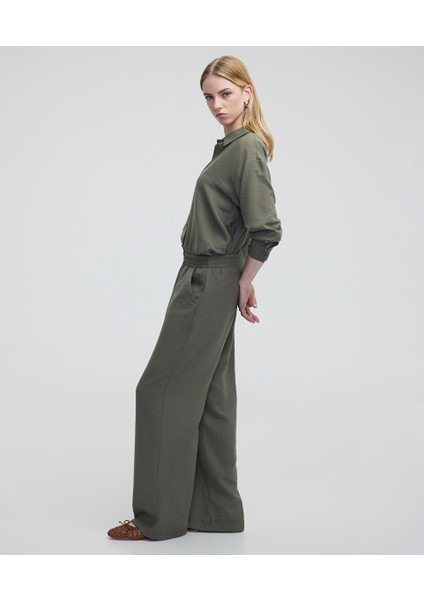 Wide Leg Fit Cepli Pantolon IS1250003061022 modelleri
