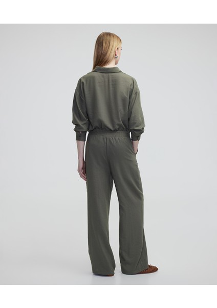 Wide Leg Fit Cepli Pantolon IS1250003061022 fırsatları