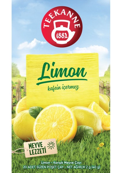 Teekanne Limon Karışık Meyve Çayı fiyatları
