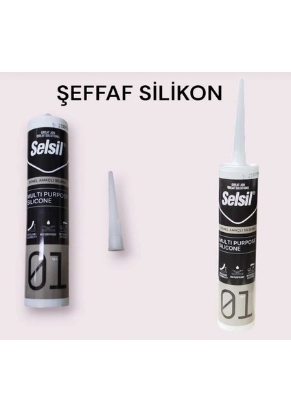 Genel Amaçlı Şeffaf Silikon