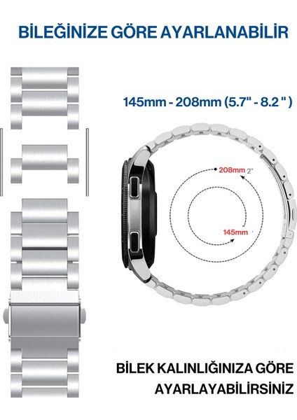 Huawei Watch Gt Gt2 Gt3 Honor Magic Watch Çelik Metal Tme Kordon Kayış