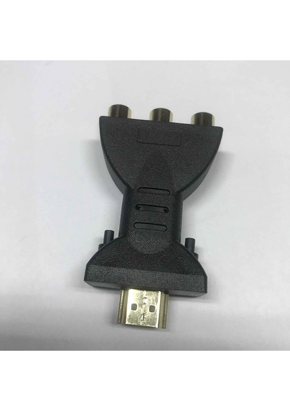 -3 Rgb Video Ses Adaptörüyle Uyumlu -Erkek Adaptör Bileşen Konnektörü (Yurt Dışından)