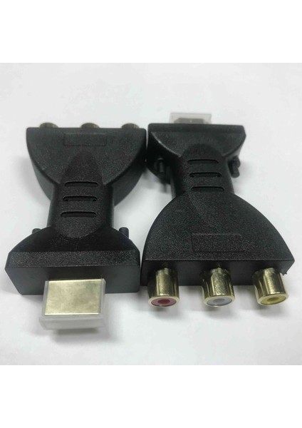 -3 Rgb Video Ses Adaptörüyle Uyumlu -Erkek Adaptör Bileşen Konnektörü (Yurt Dışından)