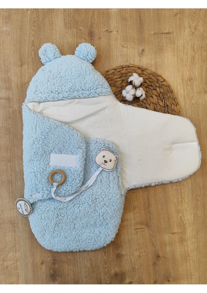 Peluş Bebek Dış Kundağı Oyuncaklı Uyku Tulumu Hastane Çıkışı Hediyelik Sarma Battaniye modelleri