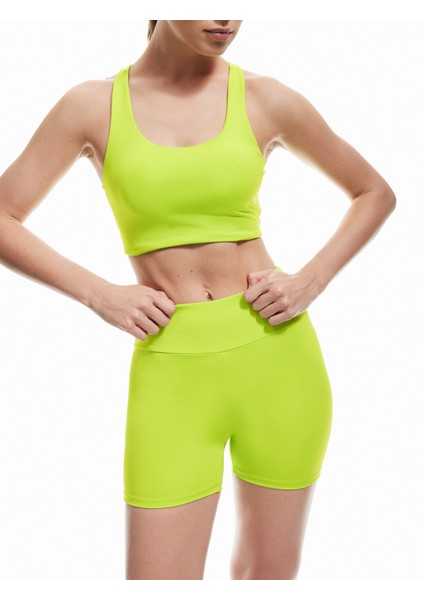 Yüksek Bel Dar Kesim Interlok Spor Biker Tayt modelleri