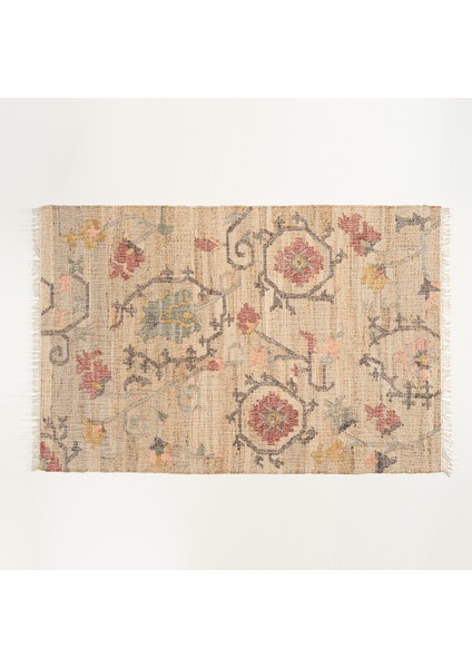 Jaıpur Jüt Pamuk Kilim 120X180 cm Bej