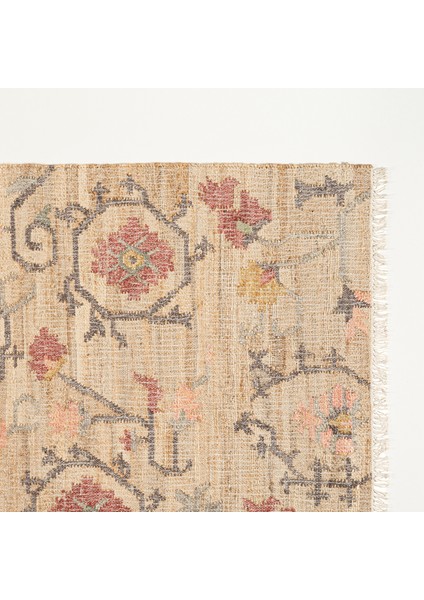 Jaıpur Jüt Pamuk Kilim 120X180 cm Bej modelleri