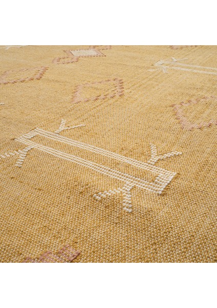 Jaıpur Pamuk Kilim 160X230 cm Sarı fırsatları