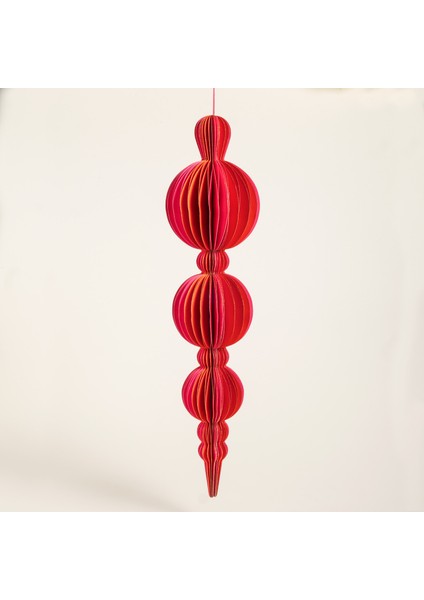 Naıla Dekoratif Obje 60 Cm Fuşya - Turuncu