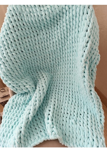 Alize Puffy Burgu Model Bebek Battaniyesi, El Örgüsü Bebek Battaniyesi, El Yapımı Bebek Battaniyesi Hediyelik