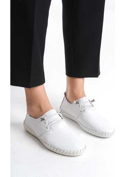 Kadın Deri Ortopedik Ayakkabı Tam Kalıp Esnek Comfort Günlük Ayakkabı fiyatları