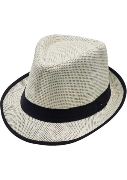 Çocuk 13 17 Yaş Hasır Fötr Şapka