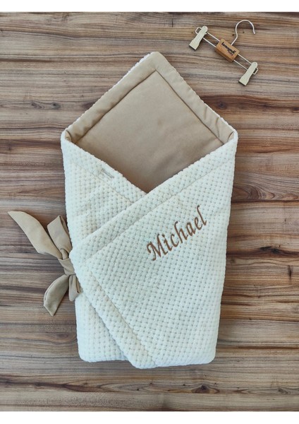 Isme Özel Nakışlı Çocuk Battaniyesi Hastane Çıkışı Çocuk Kundağı Yenidoğan Hediyelik Mevlütlük fiyatları