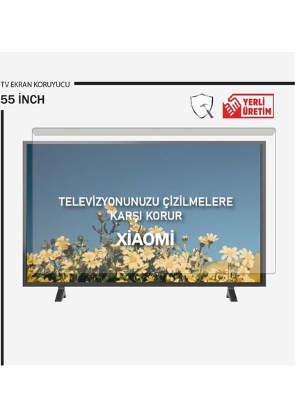 Xiaomi 55" Inç 139 Ekran Tv Kırılmaz Ekran Koruyucu Ultra Dayanıklı Esnek Ekran Koruyucu