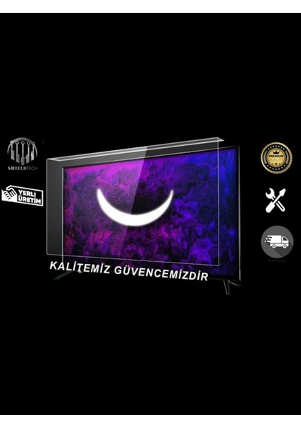 Vestel 43" Inç 109 Ekran Tv Kırılmaz Ekran Koruyucu Ultra Dayanıklı Esnek Ekran Koruyucu modelleri