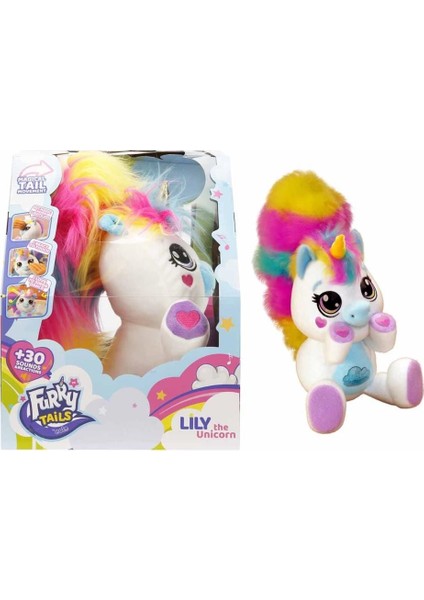 Lily Sesli ve Işıklı Unicorn Peluş