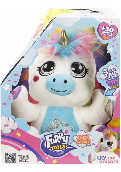 Lily Sesli ve Işıklı Unicorn Peluş
