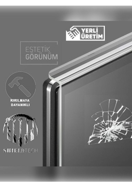 Vestel (55UG9940 55'' 139 Ekran) 55'inç Tv Kırılmaz Ekran 4K Smart Google Tv Ekran Koruyucu fırsatları