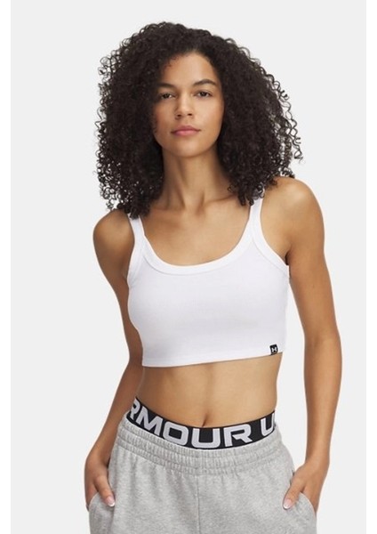 Ua Rival Rib Baby Tank Kadın Atlet 6000265-100 6000265-100015