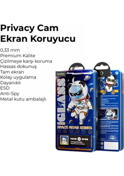Iphone 16 Pro Max Yüksek Kaliteli 9h Ekran Koruyucu Cam