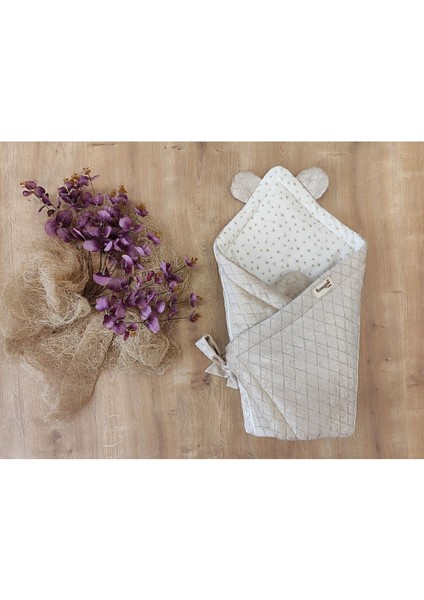 Kız Erkek Çocuk Battaniyesi Doğal Uyku Çocuk Kundağı Hastane Çıkışı Yenidoğan Mevsimlik