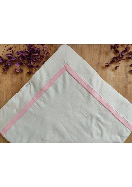 Kız Erkek Bebek Battaniyesi Pamuklu Doğal Organik Uyku Bebek Kundağı Hastane Çıkışı Yenidoğan