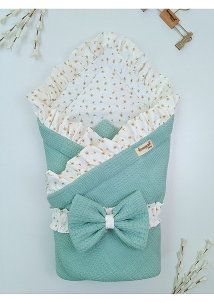 Pike Bebek Battaniyesi Dış Kundağı Pamuklu Çiçek Desenli Yenidoğan Hastane Çıkışı Mevsimlik fiyatları