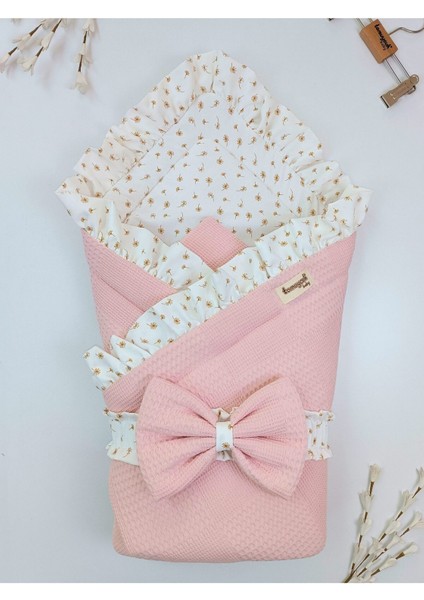 Pike Bebek Battaniyesi Dış Kundağı Pamuklu Çiçek Desenli Yenidoğan Hastane Çıkışı Mevsimlik fiyatları