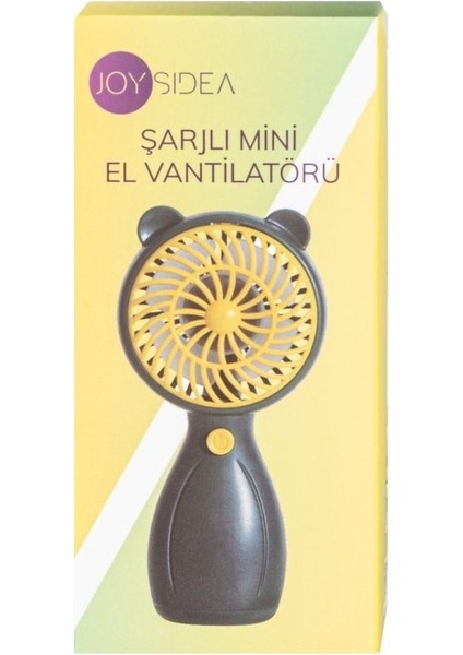 Joysıdea Şarjlı Mini El Vantilatörü Fn-60 Yesil