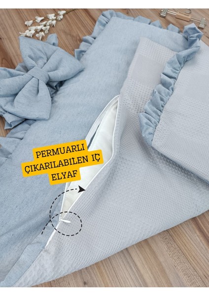 Pike Çocuk Battaniyesi Kundağı Pamuklu Çıkarılabilen Iç Elyaf Yenidoğan Hastane Çıkışı fiyatları