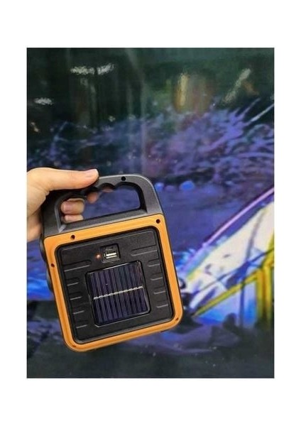 Solar Burda 20W 6500K Beyaz Solar Kamp Feneri
