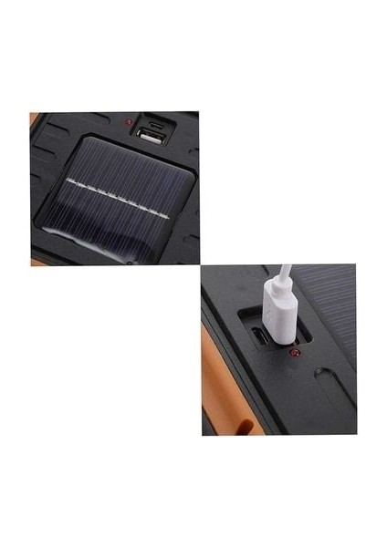 Solar Burda 20W 6500K Beyaz Solar Kamp Feneri