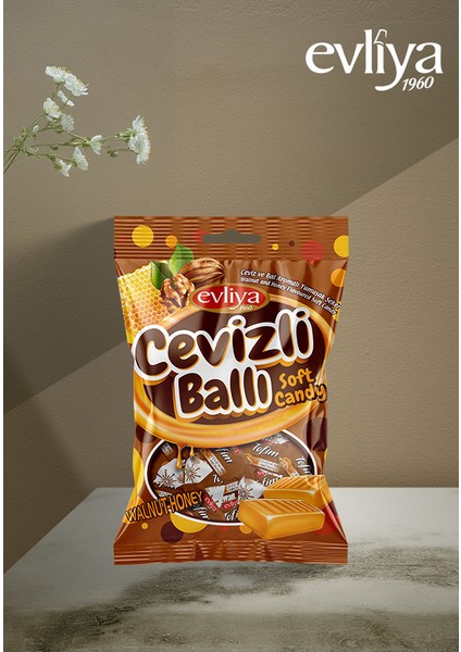 Ceviz ve Bal Aromalı Şeker 350 gr