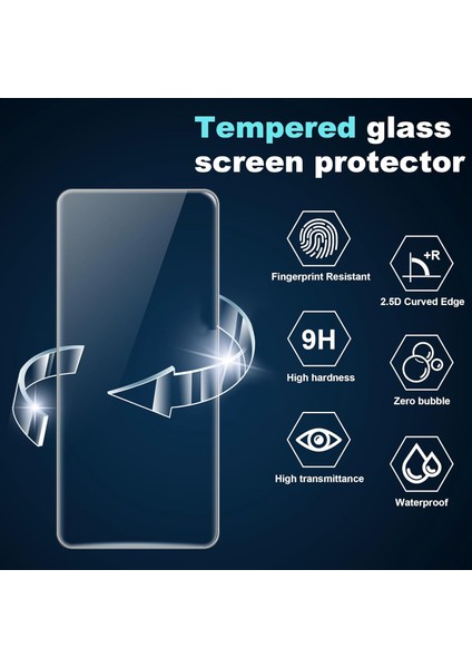Xiaomi Poco X7 Pro 5g Cam Ekran Koruyucu 9h Ultra Temperli Cam (2 Adet)