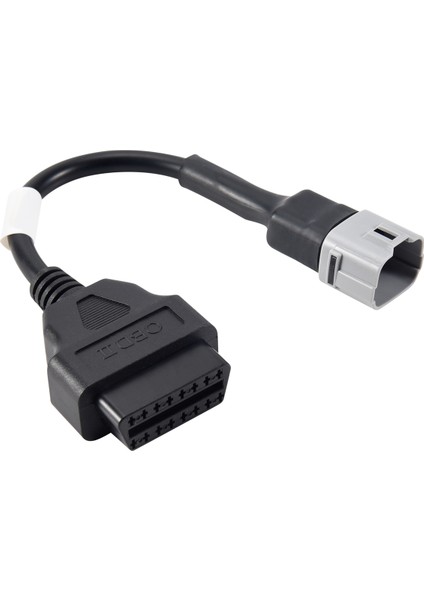 Obd Motosiklet Kablosu 6 Pin Fiş Tanılama 6 Pin'den Obd2 16 Adaptörüne (Yurt Dışından)